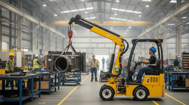 How the Right Industrial Crane Can Boost Your Manufacturing Plant's Efficiency